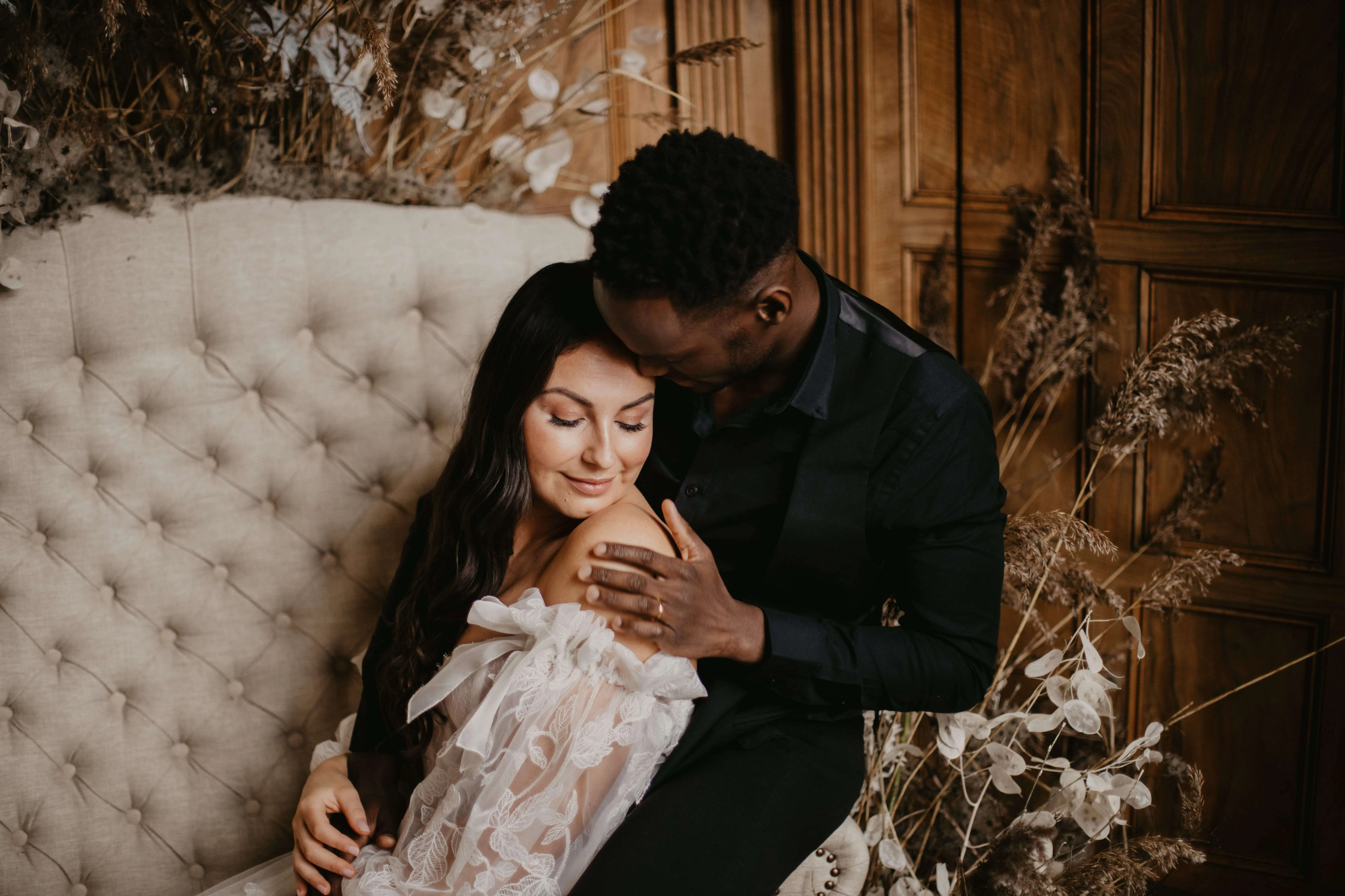 Wedding Couple at Ashridge House Hertford