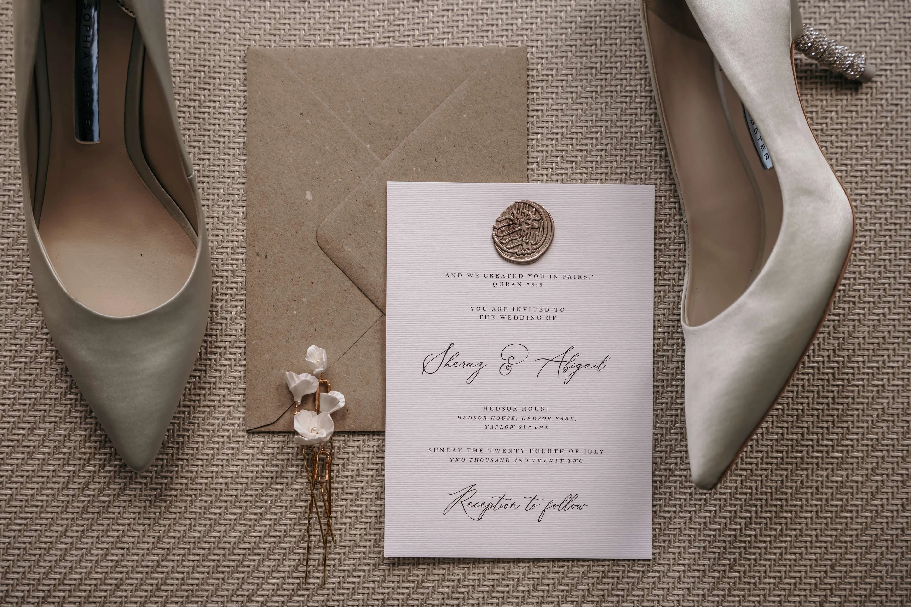 hedsor house wedding details