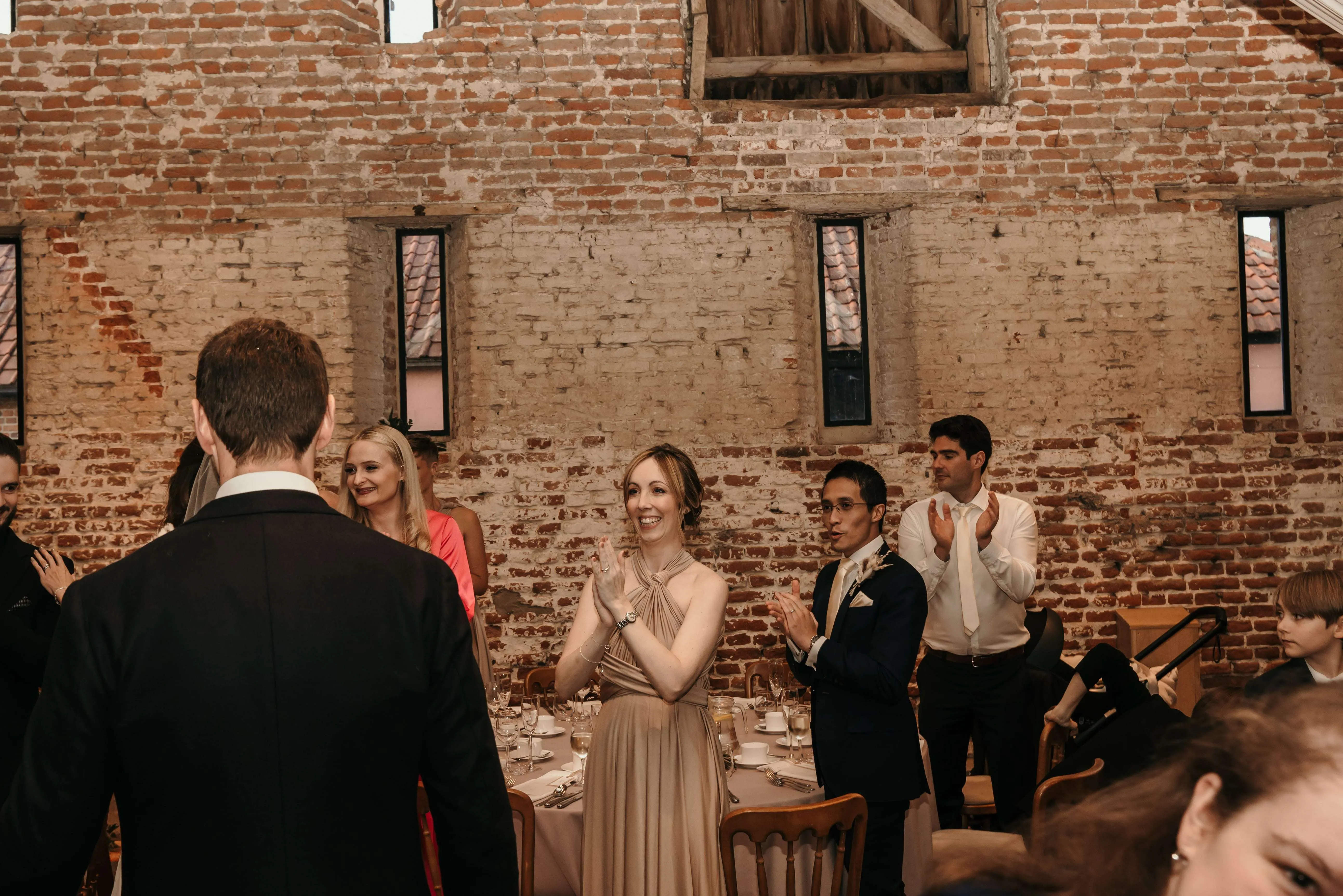 Great lodge bardfield Husband and wife wedding photography and film